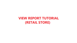 How to view report in YMJ POS software (Retail Store)