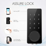 AWS 805 Keyless With Bluetooth App, Touchscreen Keypad Smart Electric Door Lock