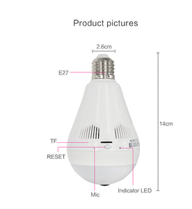 LED Light Bulb Wi-FI Camera AB13-L