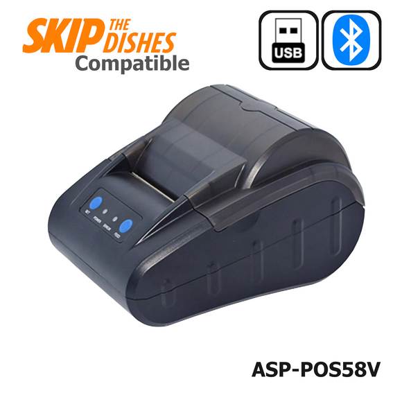 ASP-POS58V (Skip the Dishes compatible) - Imprimante thermique de reçus