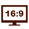 16:9 Screen